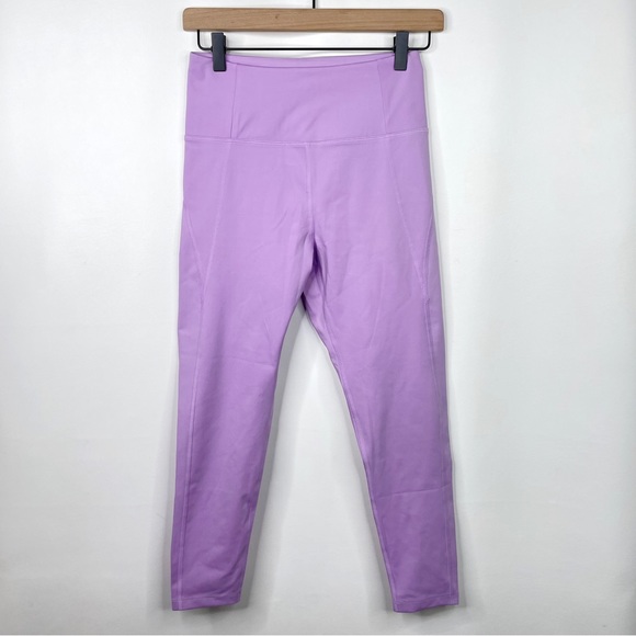 Girlfriend Collective NWOT Compressive Stretch Recycled Leggings Lilac Medium - Picture 3 of 16